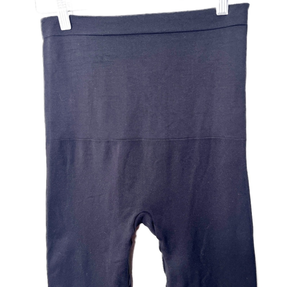 Spanx Look at Me Now Seamless Leggings Black High Waist Compression Womens M - Picture 7 of 8